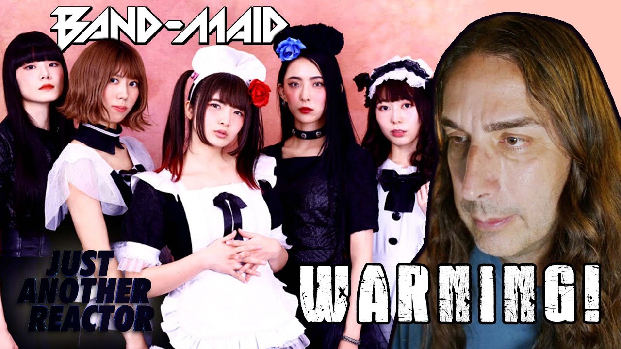 Just Another Reactor reacts to Band Maid - Warning! (Official Live Video)