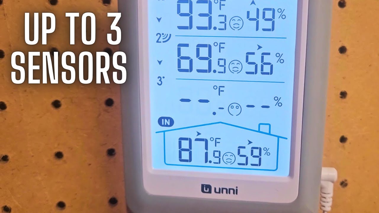U UNNI Indoor Outdoor Thermometer