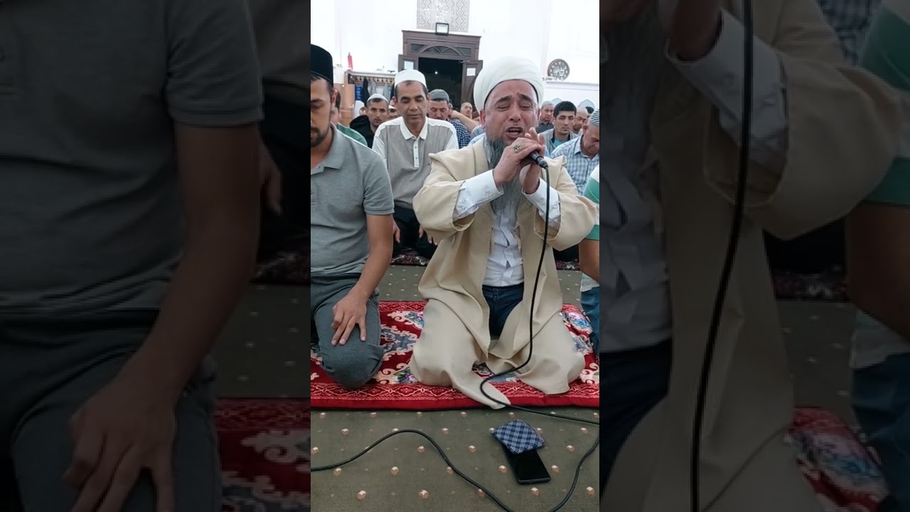 БУХОРО ХАЛИФАИ ХУДОЙДОД МАСЖИДИДА  МУҲАММАД ҚОРИ АШРОФ Ал Бухорий....