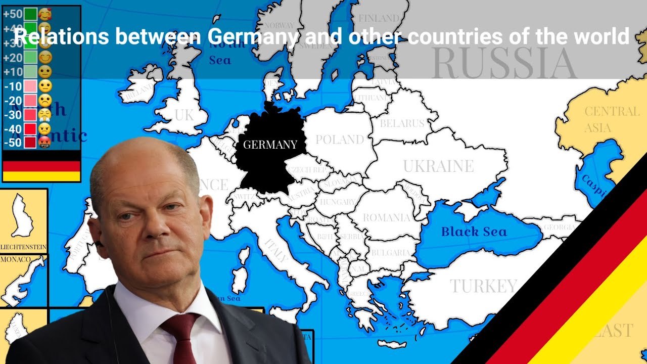 Relations between Germany 🇩🇪 and other countries of the world