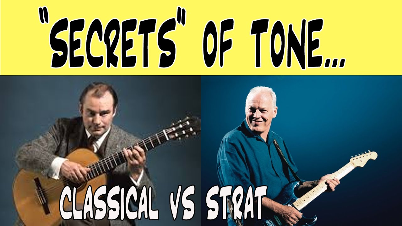 Guitar Tone Comparison - Classical Guitar vs. Fender Stratocaster