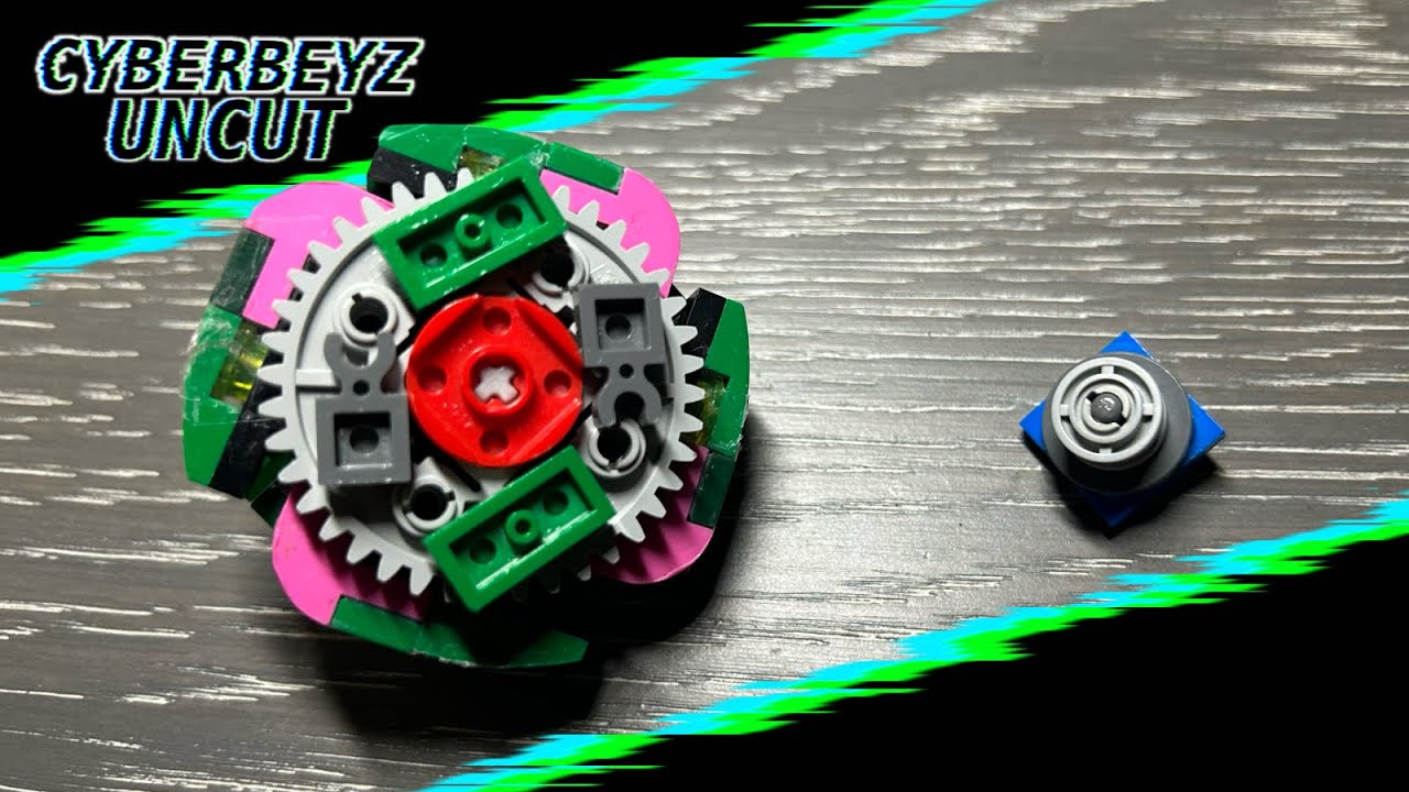 ЛУЧШАЯ ЗАЩИТНАЯ КОМПЛЕКТАЦИЯ LEGO BEYBLADE | CyberBeyz Uncut!