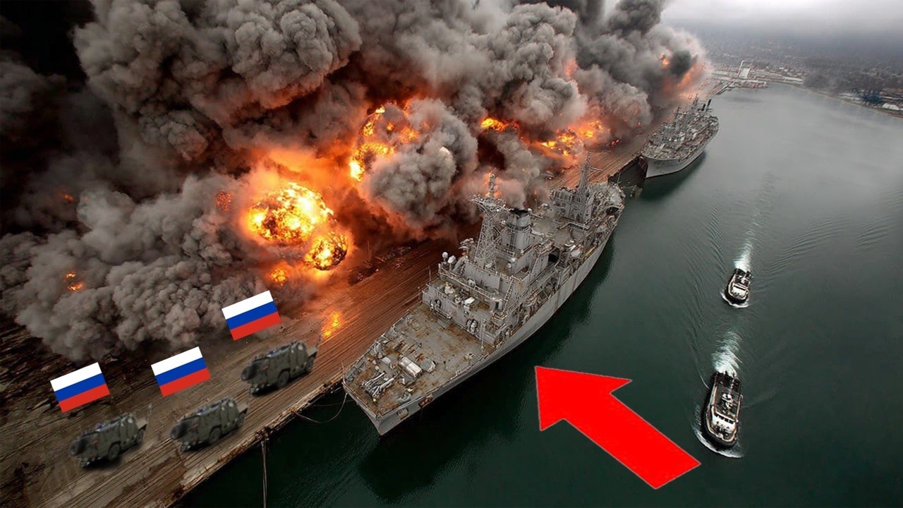 Ukrainian Drones STRIKE $20B Port Line for Hours—Then 150kg Bombs Meet Main Port, Shadow Ships...