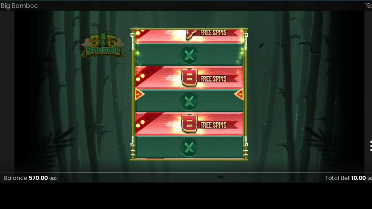 BIG BAMBOO Slot $2000 Session