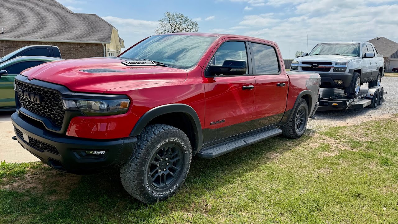Towing a 3/4 Ton Big Block Chevy with a 1/2 Ton 2025 RAM Turbo 6 Cylinder