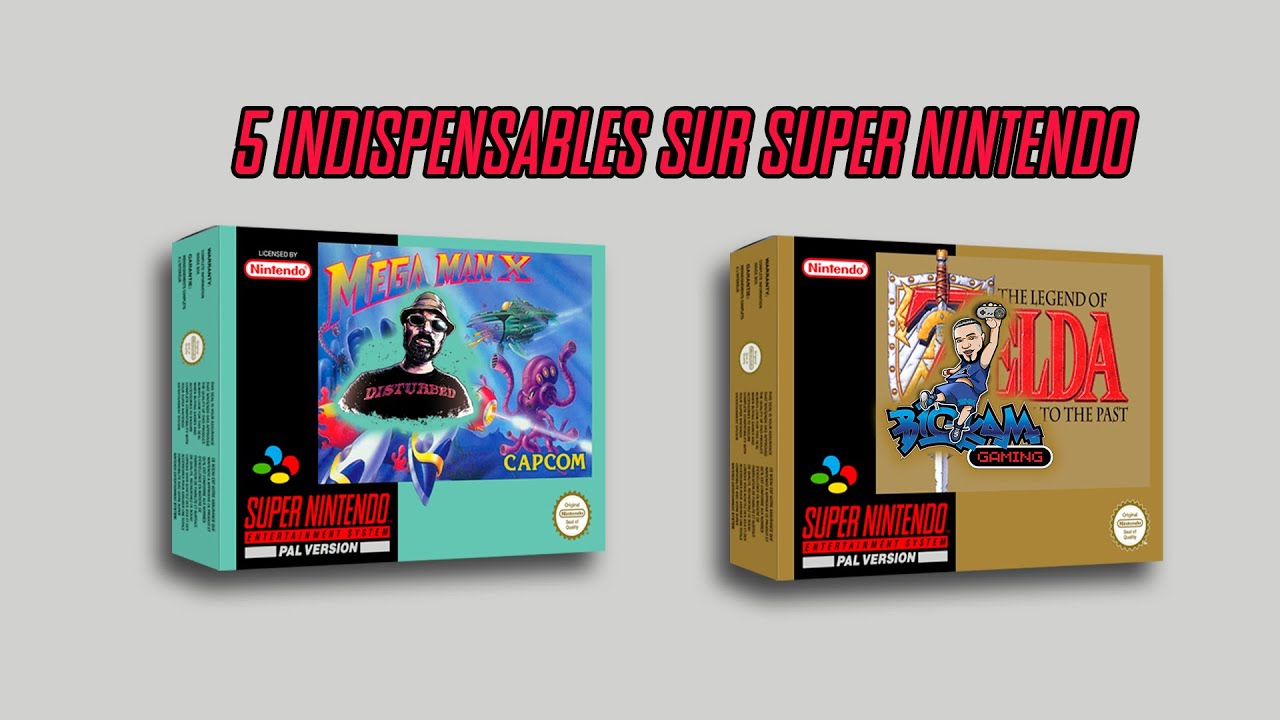 5 Indispensables sur Super Nintendo avec @DGJX