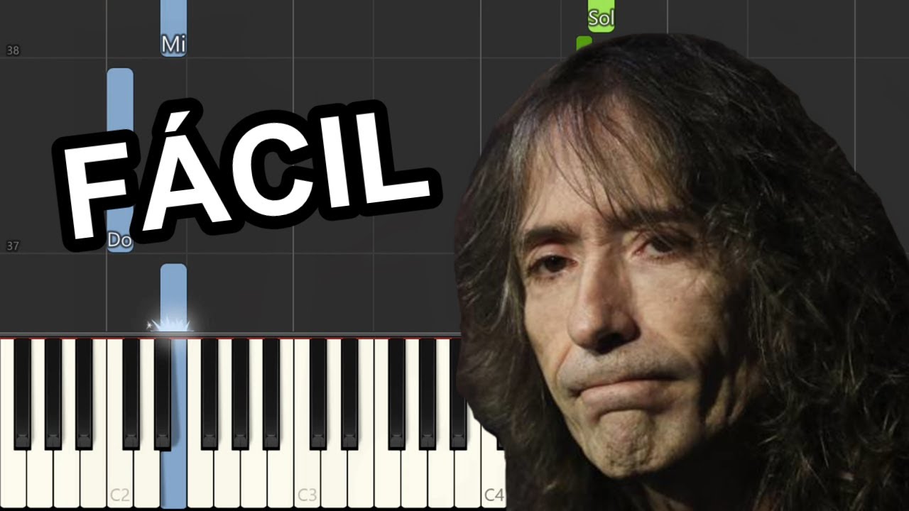 Extremoduro - Jesucristo García (PIANO TUTORIAL FÁCIL)