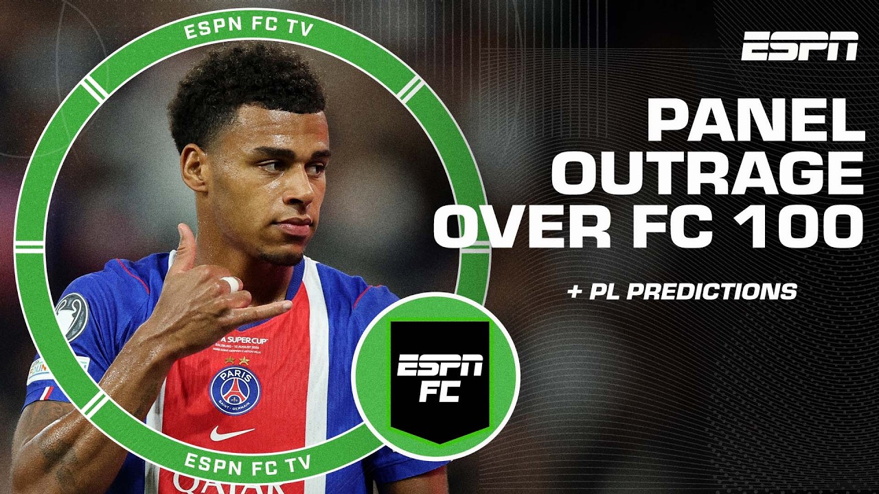 &lsquo;MESSI ABOVE DOUE?!&rsquo; 😤 The ESPN FC panel react to FC 100 & Premier League PREDICTIONS | ESPN FC