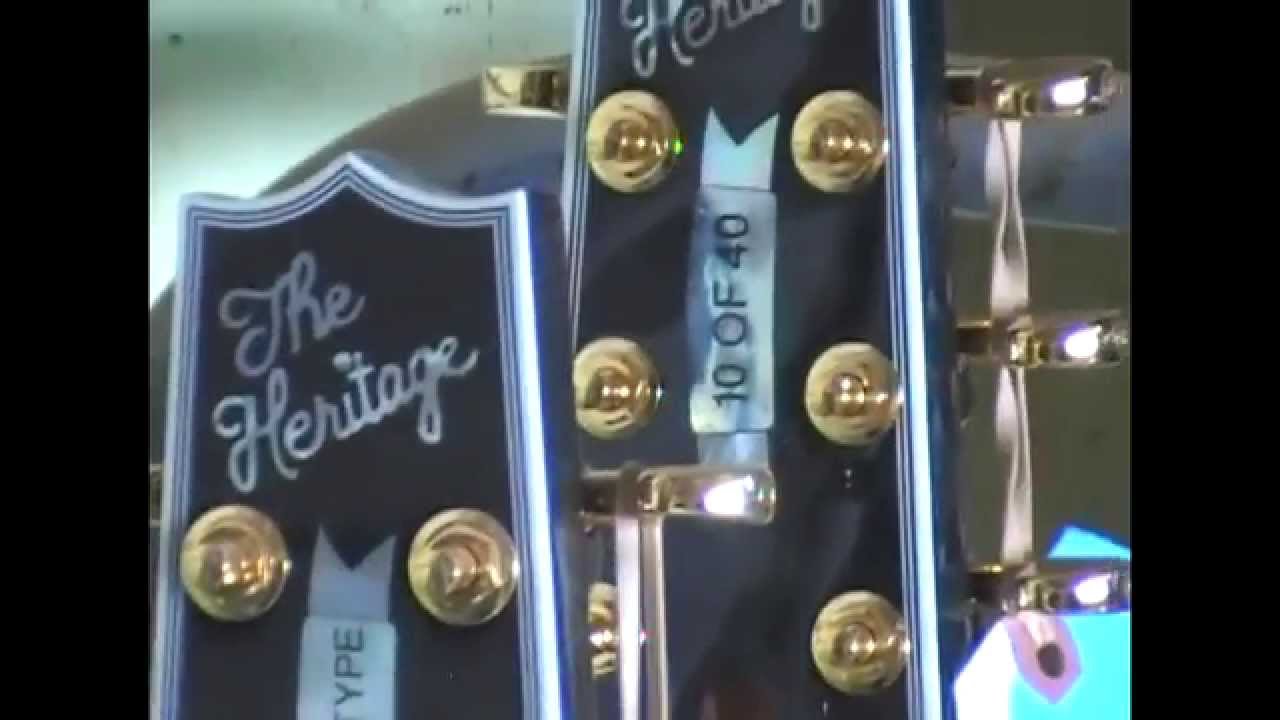 Heritage Guitar Plant 2014