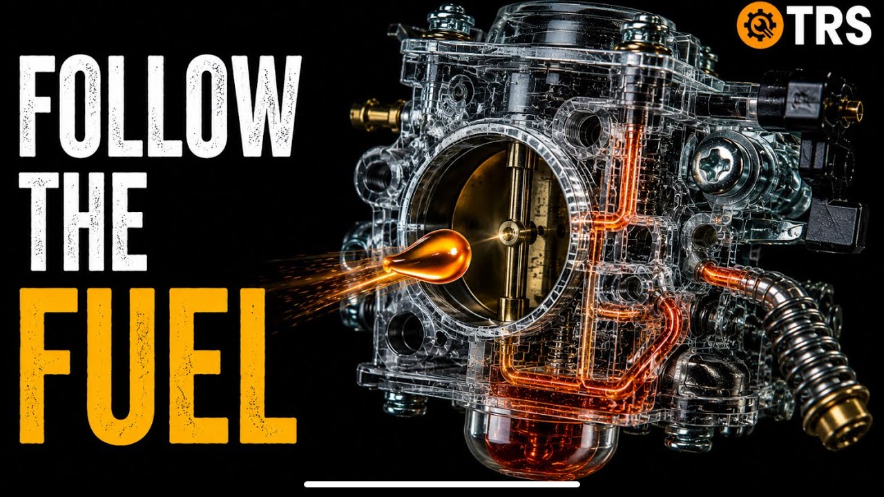 HOW CHAINSAW CARBURETOR WORKS:  'Unique Inside View!   (by Craig Kirkman)