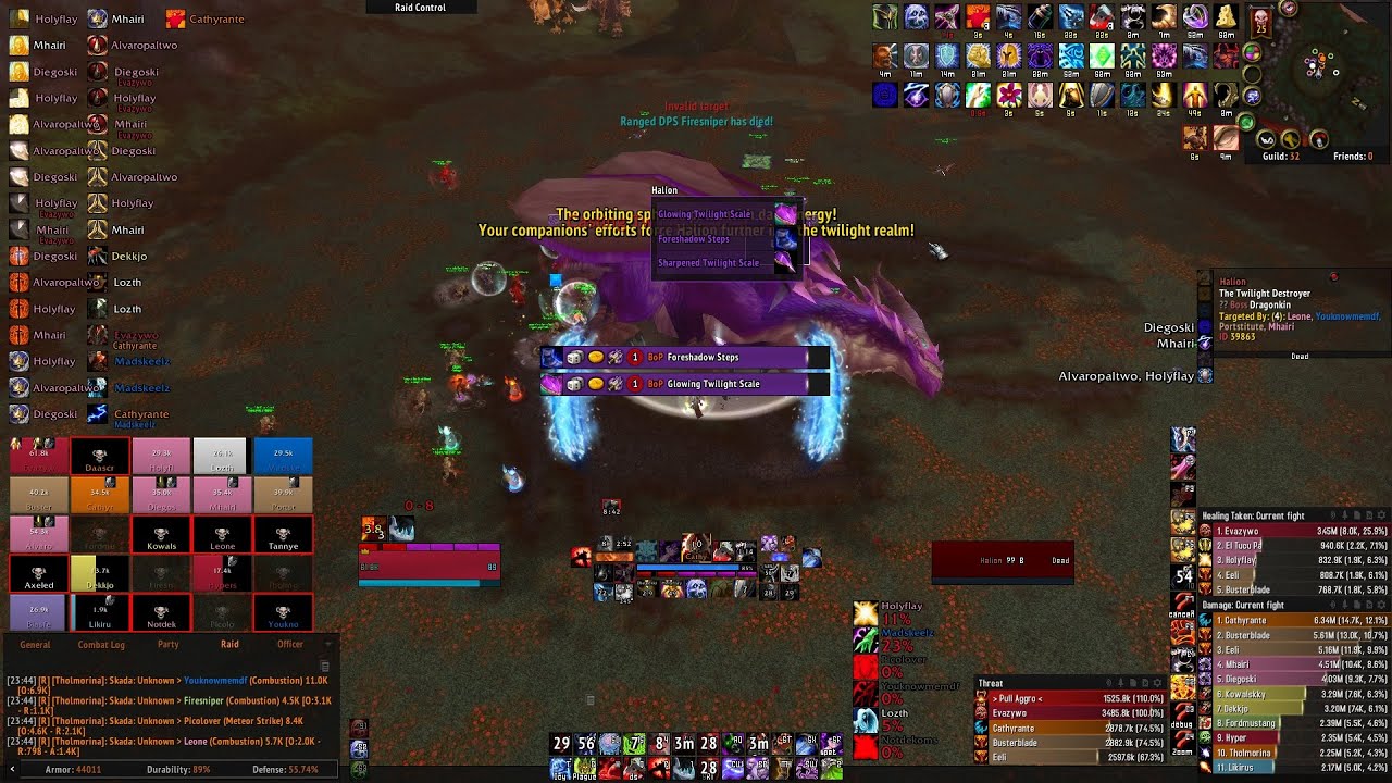 RS 25hc x5 | Guild EULOGY | N°293, 294, 295, 296, 297 #warmane #wotlk #guildeulogy