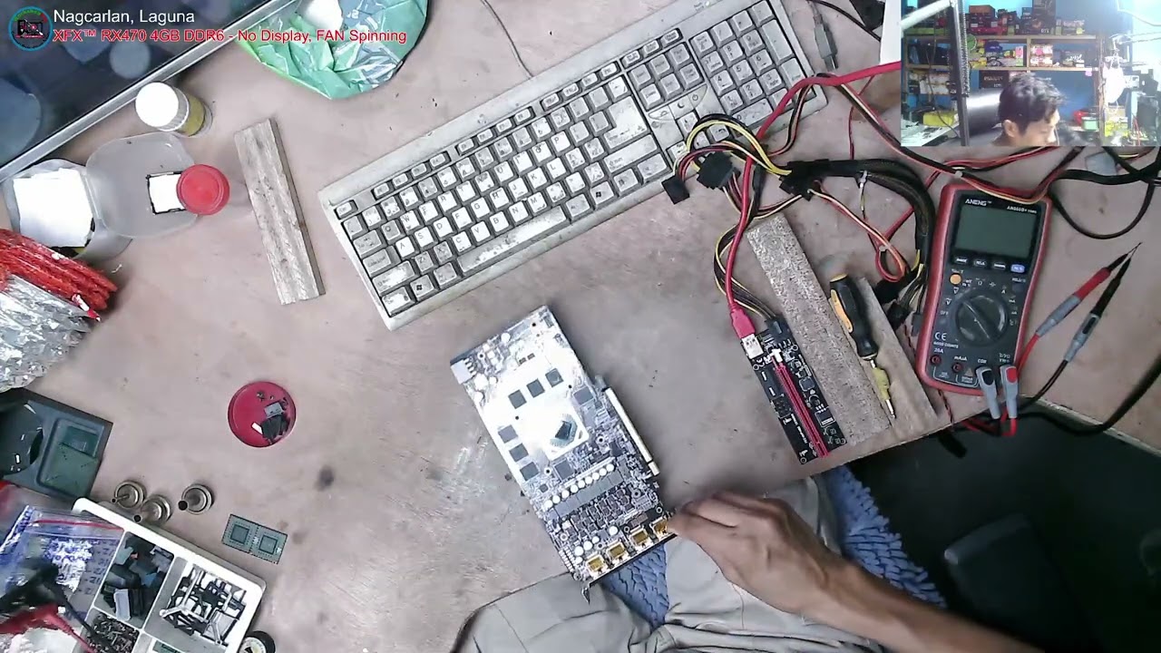 Gigabyte Radeon™ RX 570 GAMING 8G (rev 2.0) - Galing sa ibang Repair Shop, GPU Chip daw Sira(solved)
