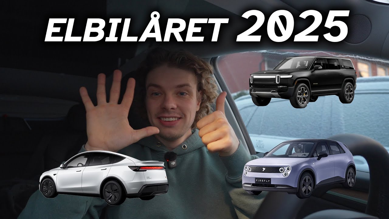 De BESTE elbilene jeg kj&oslash;rte i 2025!