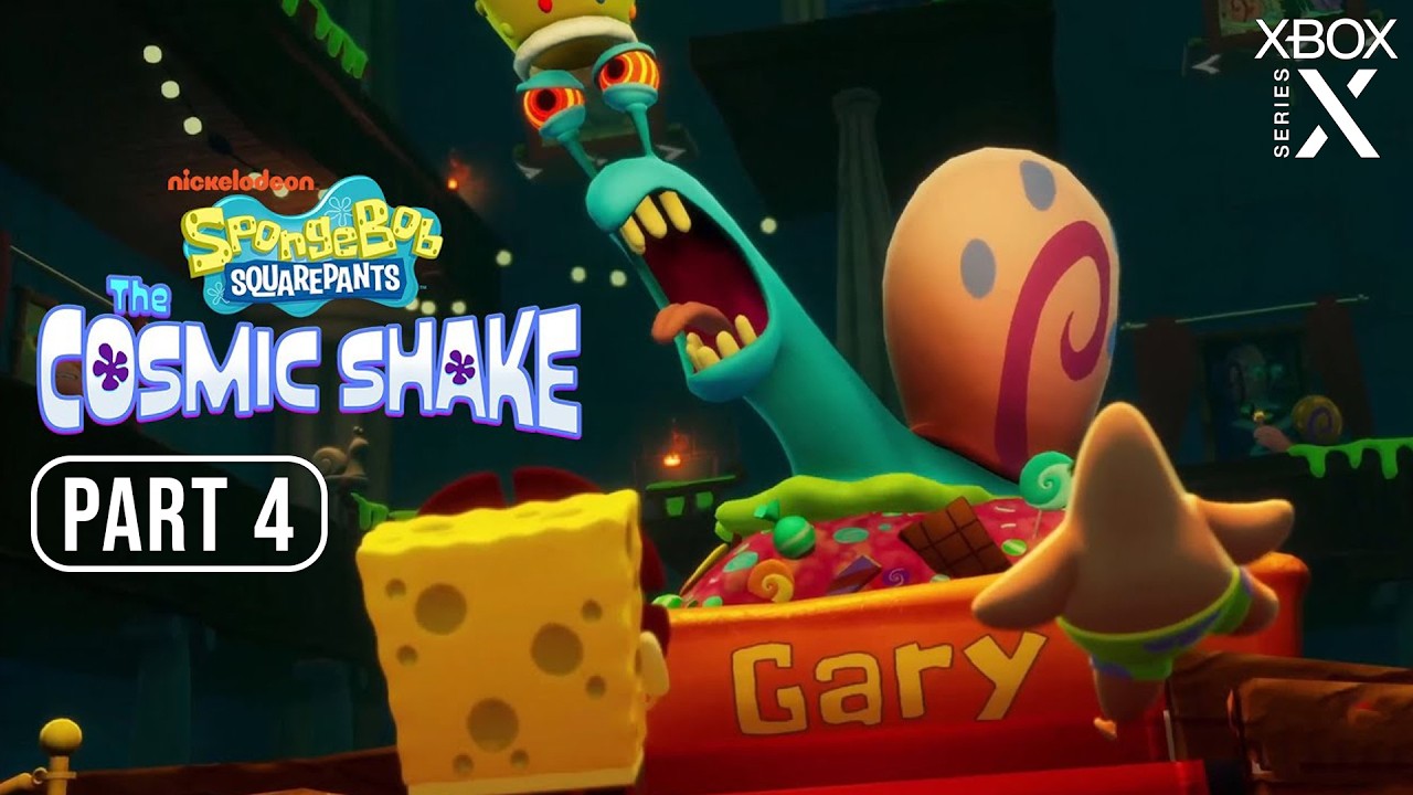 SpongeBob SquarePants: The Cosmic Shake Gameplay Campaign Part 4 [XBOX Series X] - No Commentary