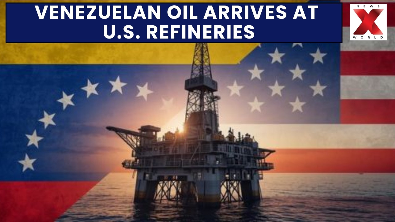 Trump Says Millions Of Barrels Of Venezuelan Oil Being Refined In Houston | NewsX World