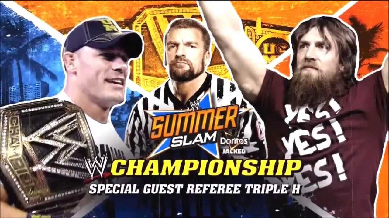 WWE Summerslam 2013 Official Match Card (HD)