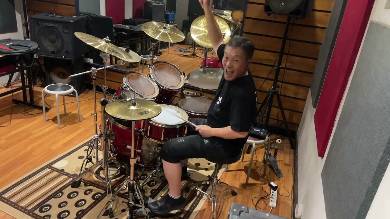 ANTHEMのBOUND TO BREAK を叩いてみた‼️💪👍