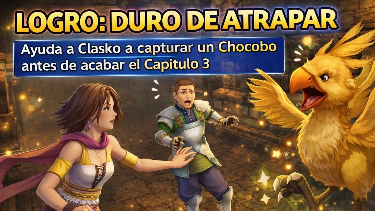 🔴LOGRO: DURO DE ATRAPAR. CAPITULO 7 - FINAL FANTASY X-2.