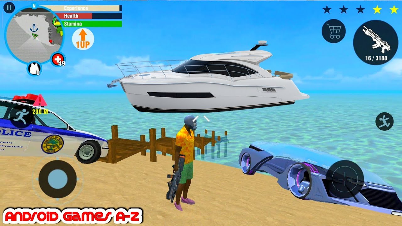 Real Gangster Crime #135 - speedboat | Best Android GamePlay FHD