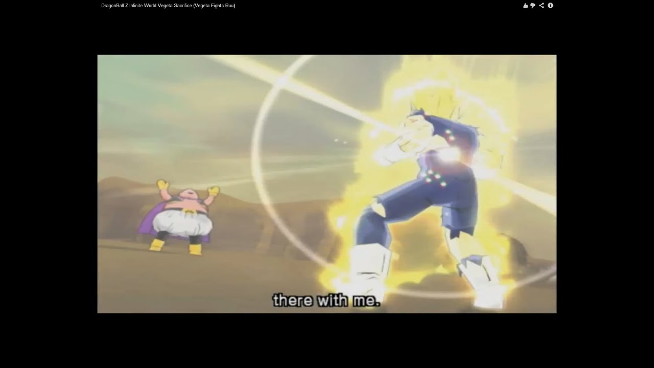 DragonBall Z Infinite World Vegeta's Final Atonement