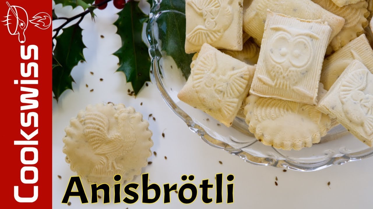 Anisbrötli / Springerle - Anis Plätzchen