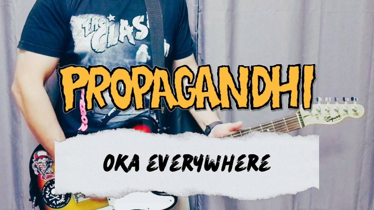 Propagandhi - (I Want To See) Oka Everywhere (Guitar Cover)