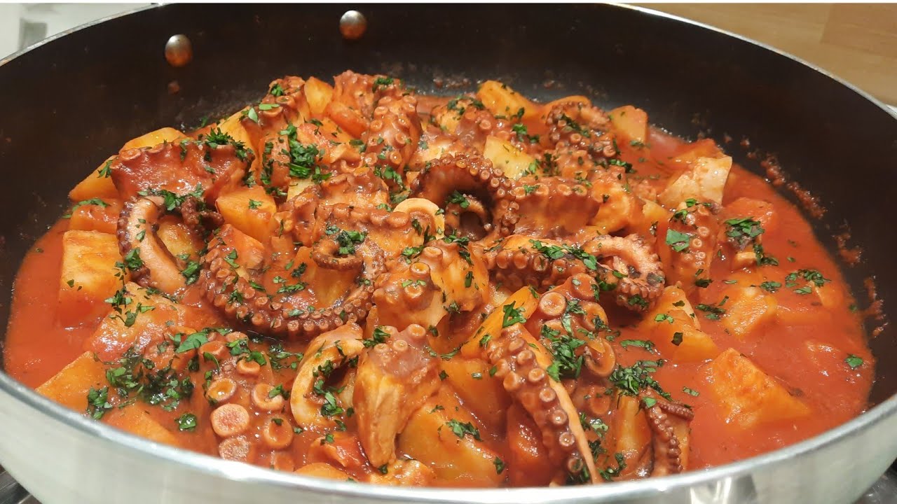 Polpo Al Pomodoro #ricettadifamiglia