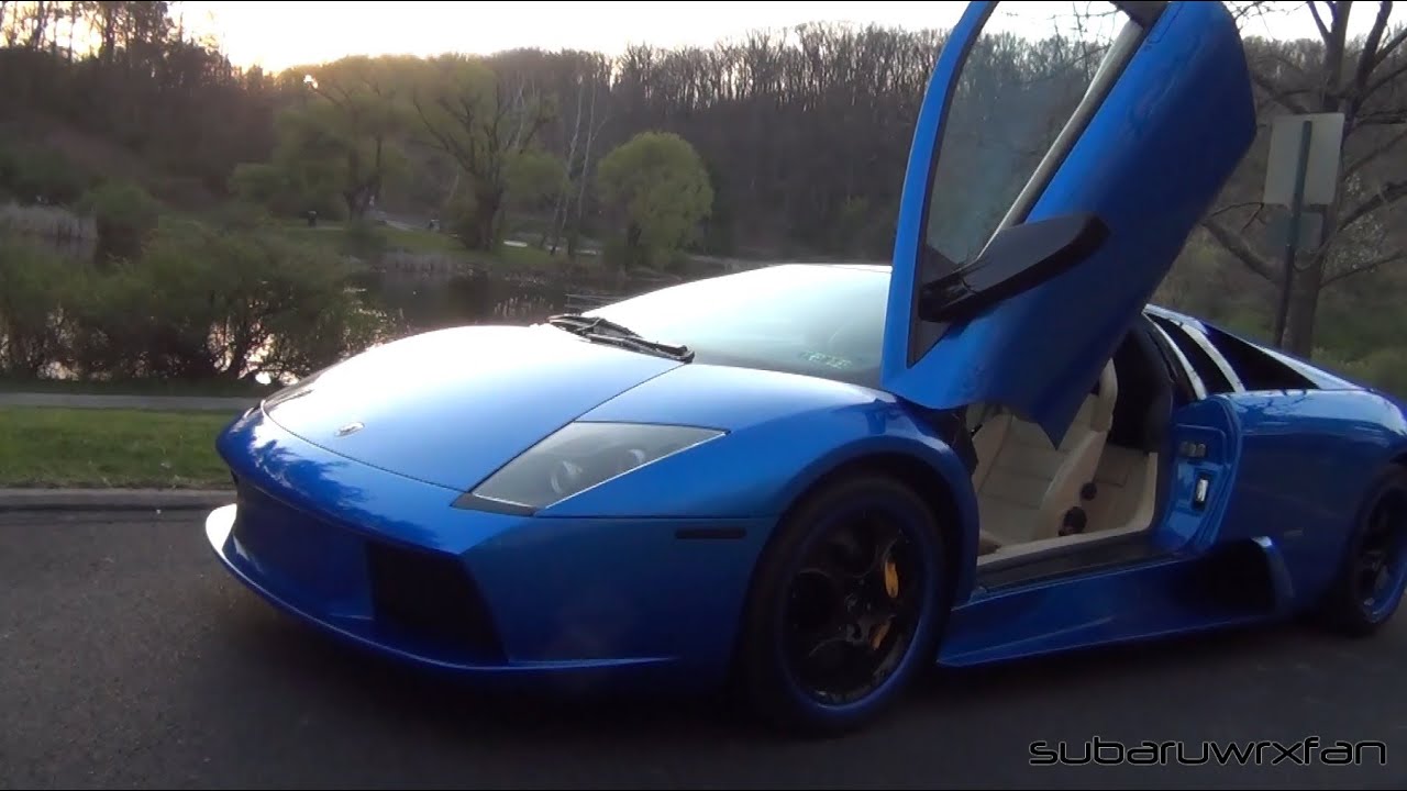 Monterey Blue Lamborghini Murcielago