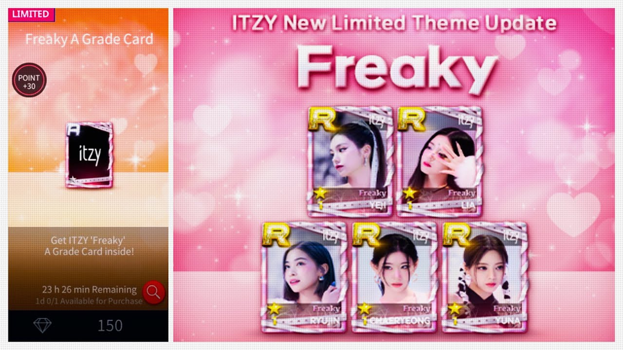 [SuperStar JYPNation] Buying ITZY 'Freaky' Packs