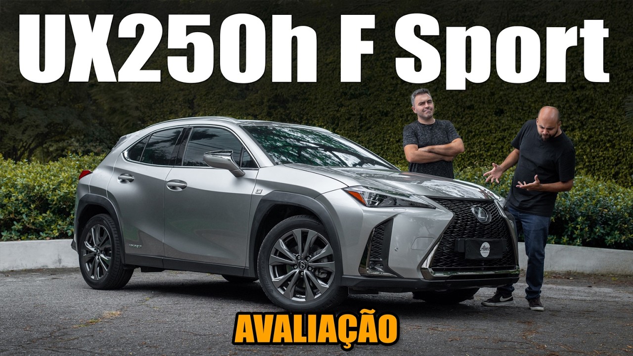 LEXUS UX250h F-Sport 2019, carro de luxo por preço de SUV compacto 0km! Vale a pena?