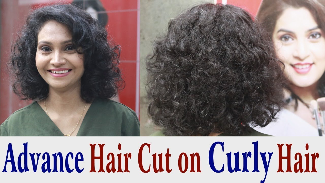 How to Put layers and Graduation on Curly Hair, Advance Hair Cut With New Technique By Jas Sir.