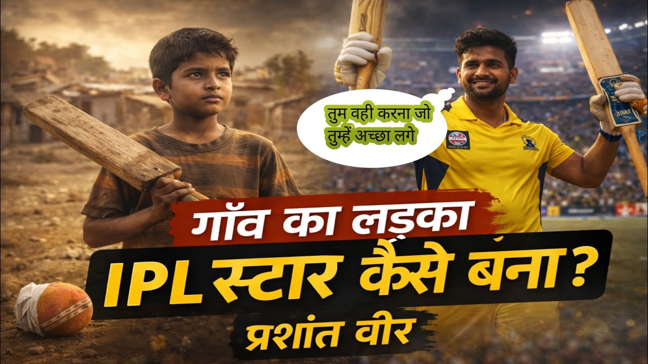 गांव का लड़का कैसे बना IPL स्टार? | सच्ची  A motivational story