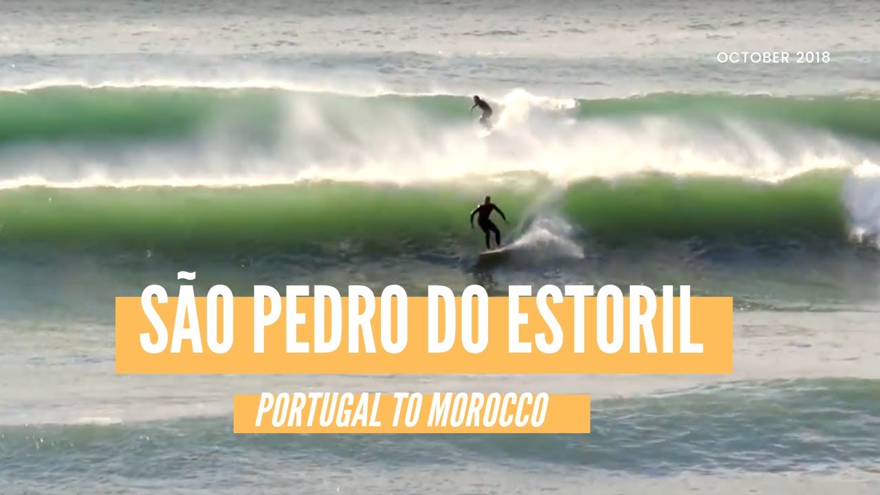 Surfing S&atilde;o Pedro do Estoril - Where to surf in Portugal - Longboard paradise - Portugal Road trip