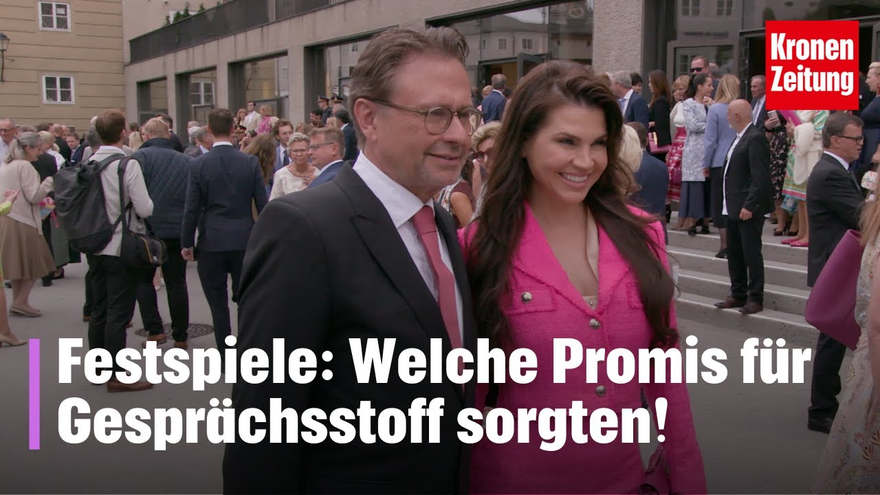 Schaulauf bei den Salzburger Festspielen: Welche Promis f&uuml;r Gespr&auml;chsstoff sorgen