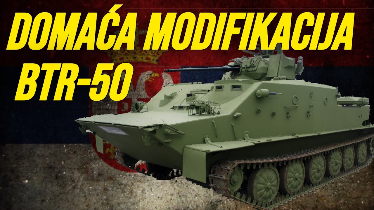 БУРОПИК || Domaća modifikacija oklopnog transportera BTR-50
