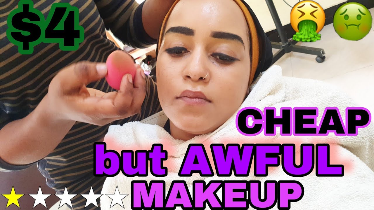 I WENT TO THE WORST REVIEWED MAKEUP ARTIST IN MY CITY| WASTED MY MONEY #saifabeauty