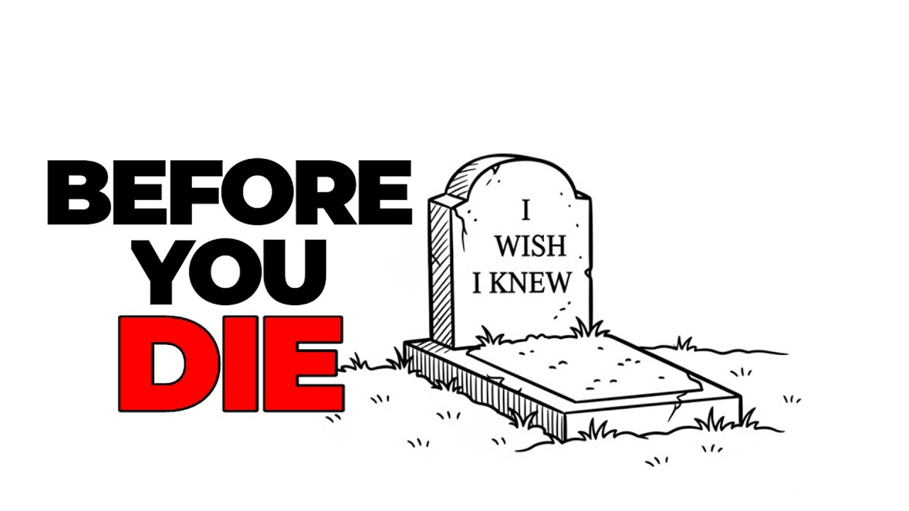 Before You Die Fix These 5 Things Fast.
