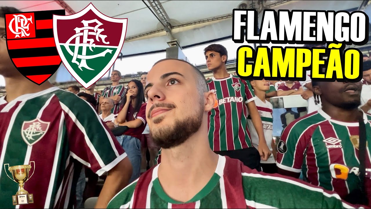 FINAL DO CARIOCA! Flamengo 0x0 Fluminense - VLOG NA ARQUIBANCADA | Cariocão 2025