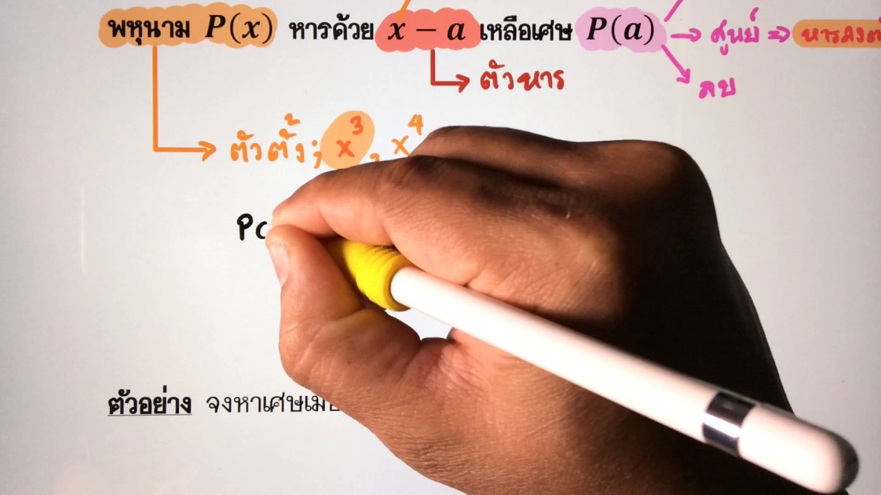 ทฤษฎีบทเศษเหลือ 1