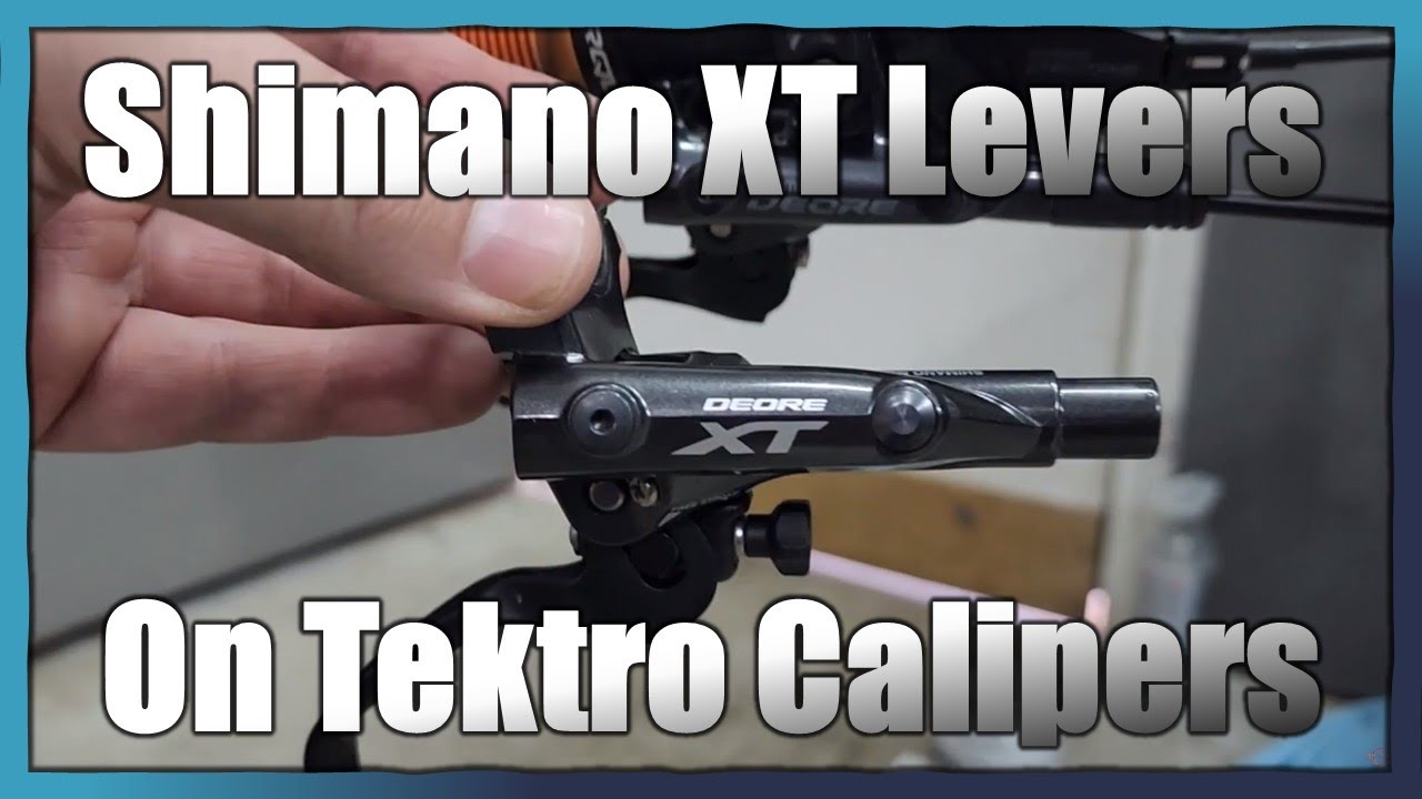 Тормозные ручки Shimano XT на 4-поршневых тормозах Tektro #mtb #mtblife #trail #emtb #shimano #te...