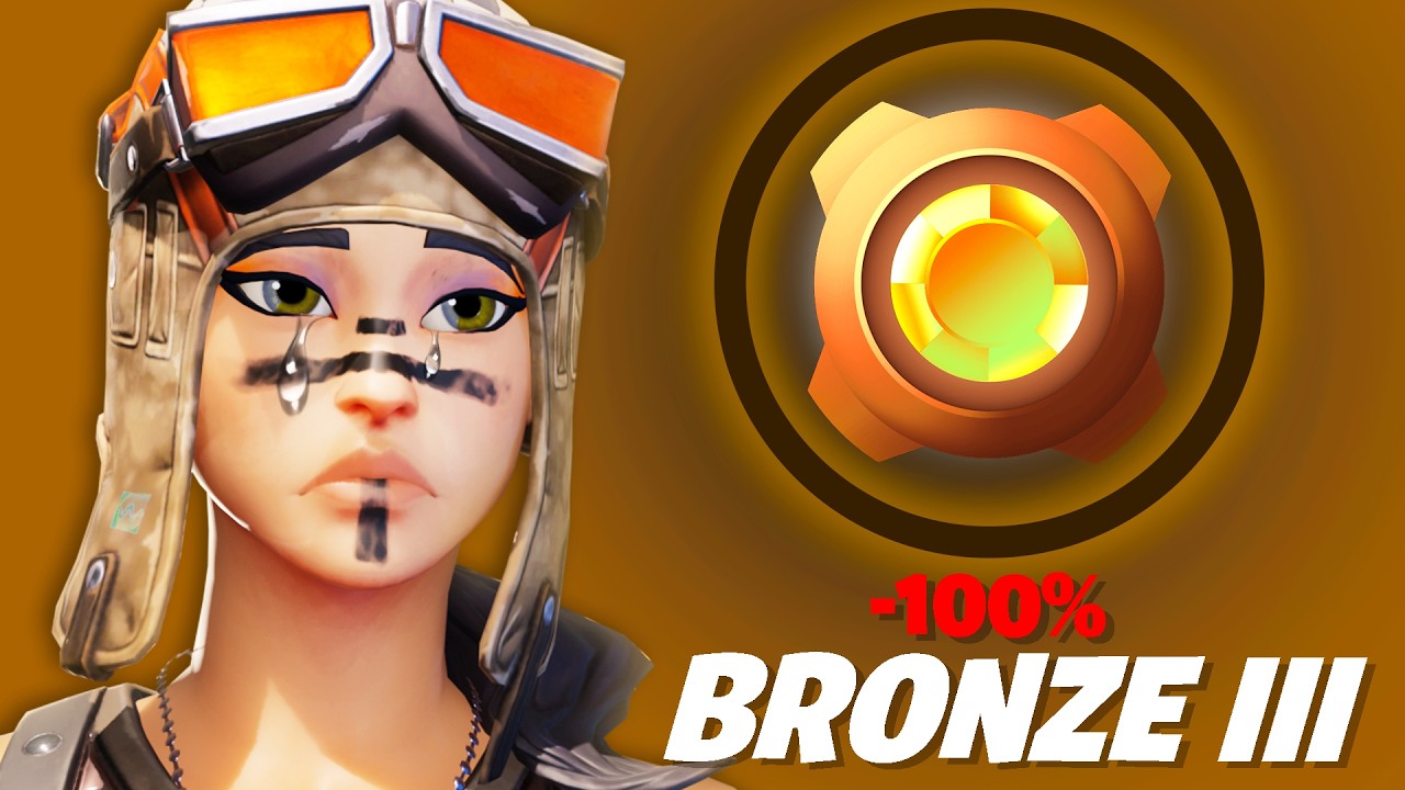 i deranked in fortnite's easiest ranked mode...