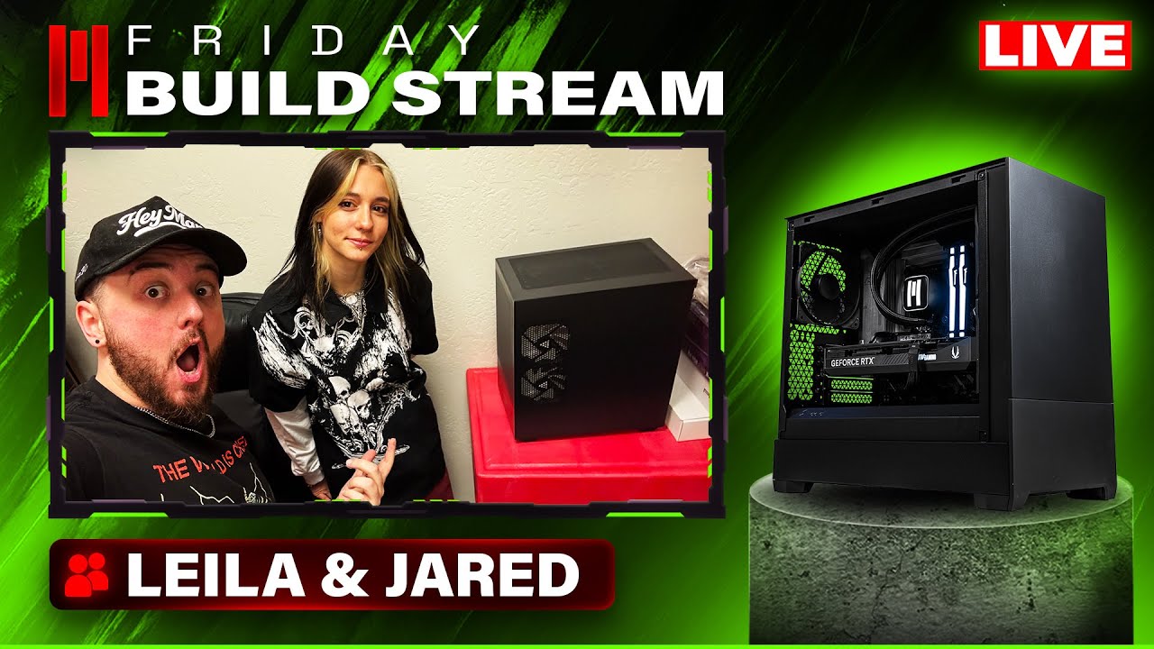FRIDAY BUILD STREAM! BUILDING A BEASTLY 1440 BUILD IN THE APEVIA PHANTOM MESH!(Portrait)