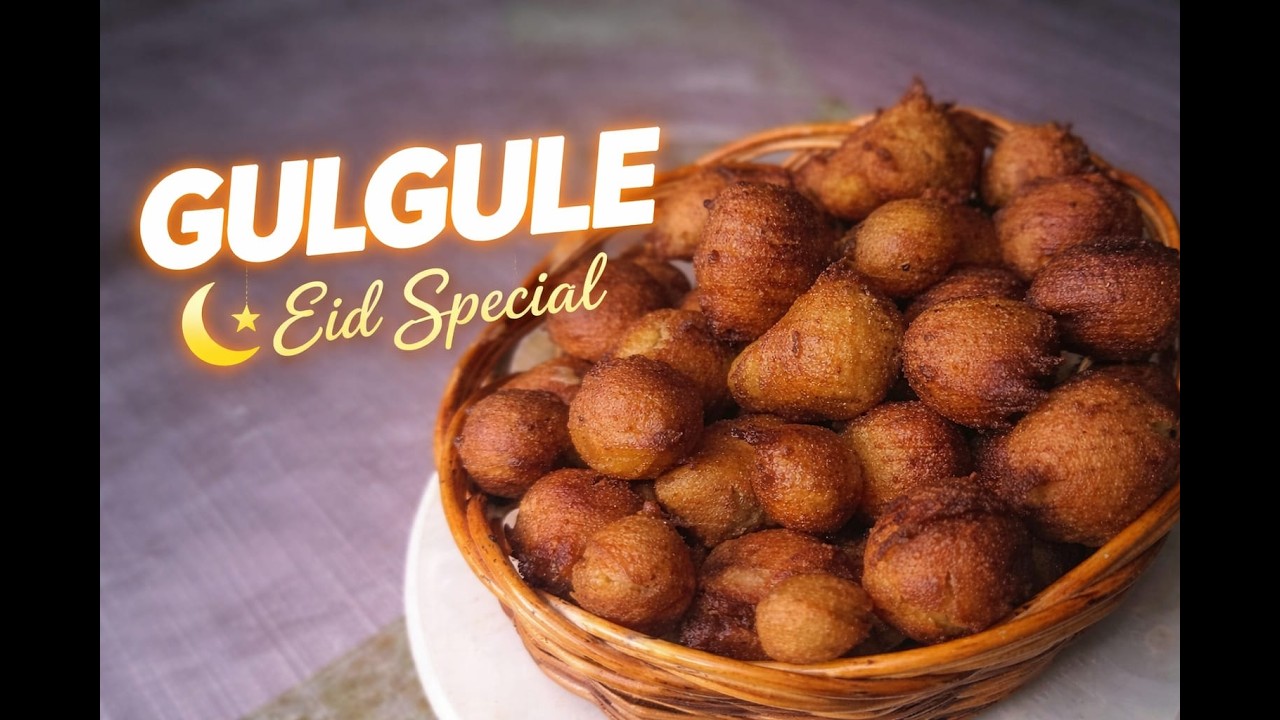 Gulgule recipe | crispy,soft and traditional sweet for eid     ✨