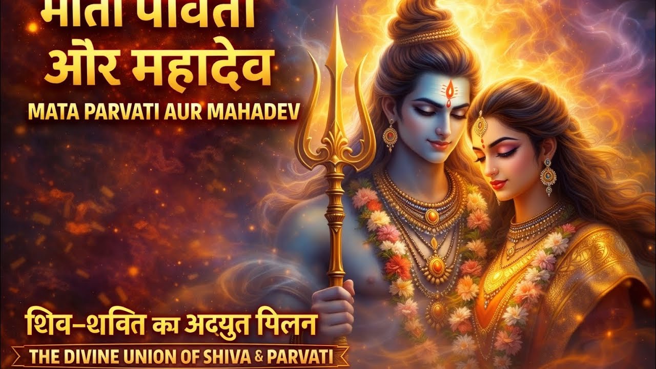 Shiv Parvati Love Bhajan 🔱 | Divine Union of Shiv Shakti | Devotional Song | Shivratri Special 