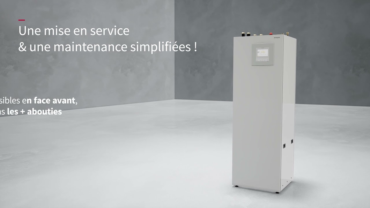 Gamme PAC air/eau YUTAKI 2.0 - Hitachi Cooling & Heating