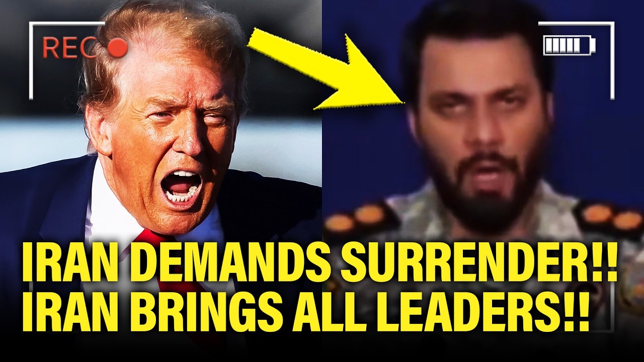Trump PANICS as Iran DEMANDS HIS SURRENDER in ISLAMABAD!!