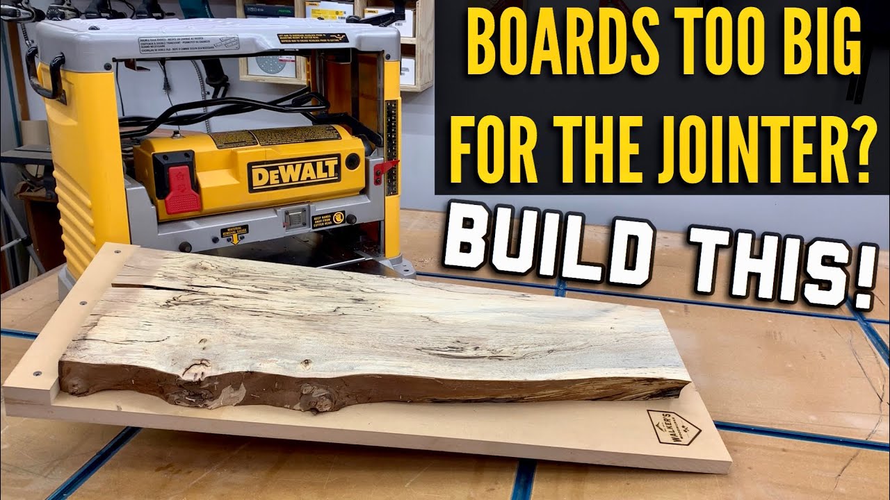 How to make a planer sled | Flatten Large Boards