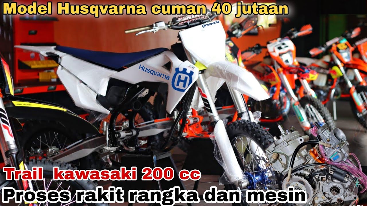 Motor Trail yg lagi banyak peminatnya❗️45 juta  body Model Husqvarna 2022 ⁉️