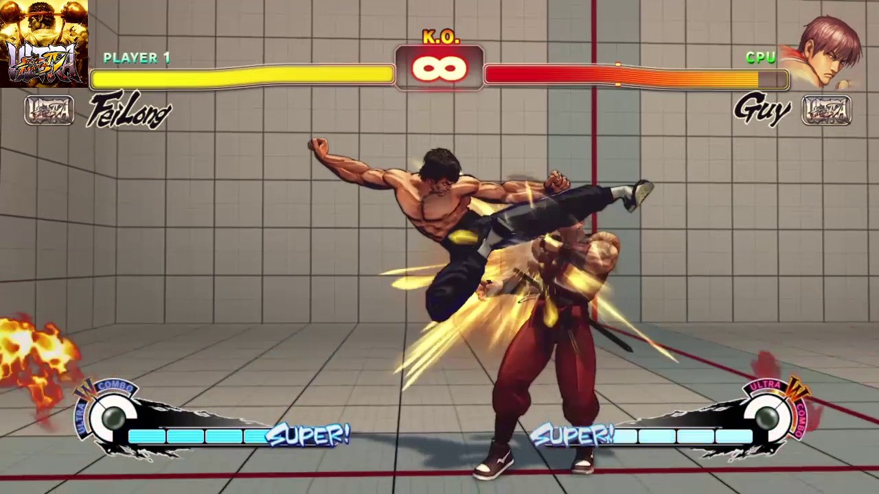 USF IV Fei Long combos