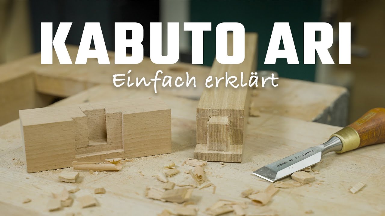 Erdbebensicher! - Japanische Holzverbindung leicht gemacht